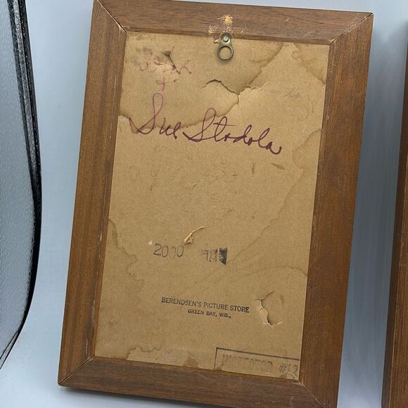 Mid Century shadow box plaster 3D Sculptural Little Musicians.Description! - Picture 7 of 12